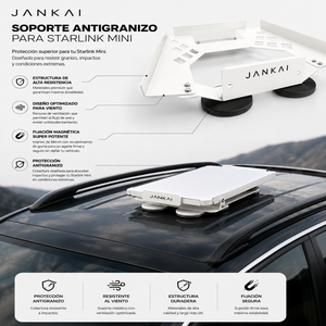 SOPORTE PROTECTOR MAGNETICO METALICO BLANCO STARLINK