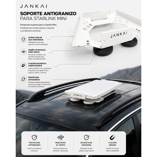 SOPORTE PROTECTOR MAGNETICO METALICO BLANCO STARLINK